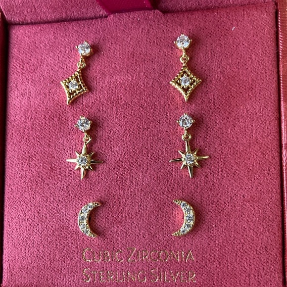 Charlotte & Lexi Jewelry - Charlotte & Lexi earring set NWOT 3 pairs